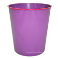 Boîte à déchets violet en plastique pour la maison (B06-931)